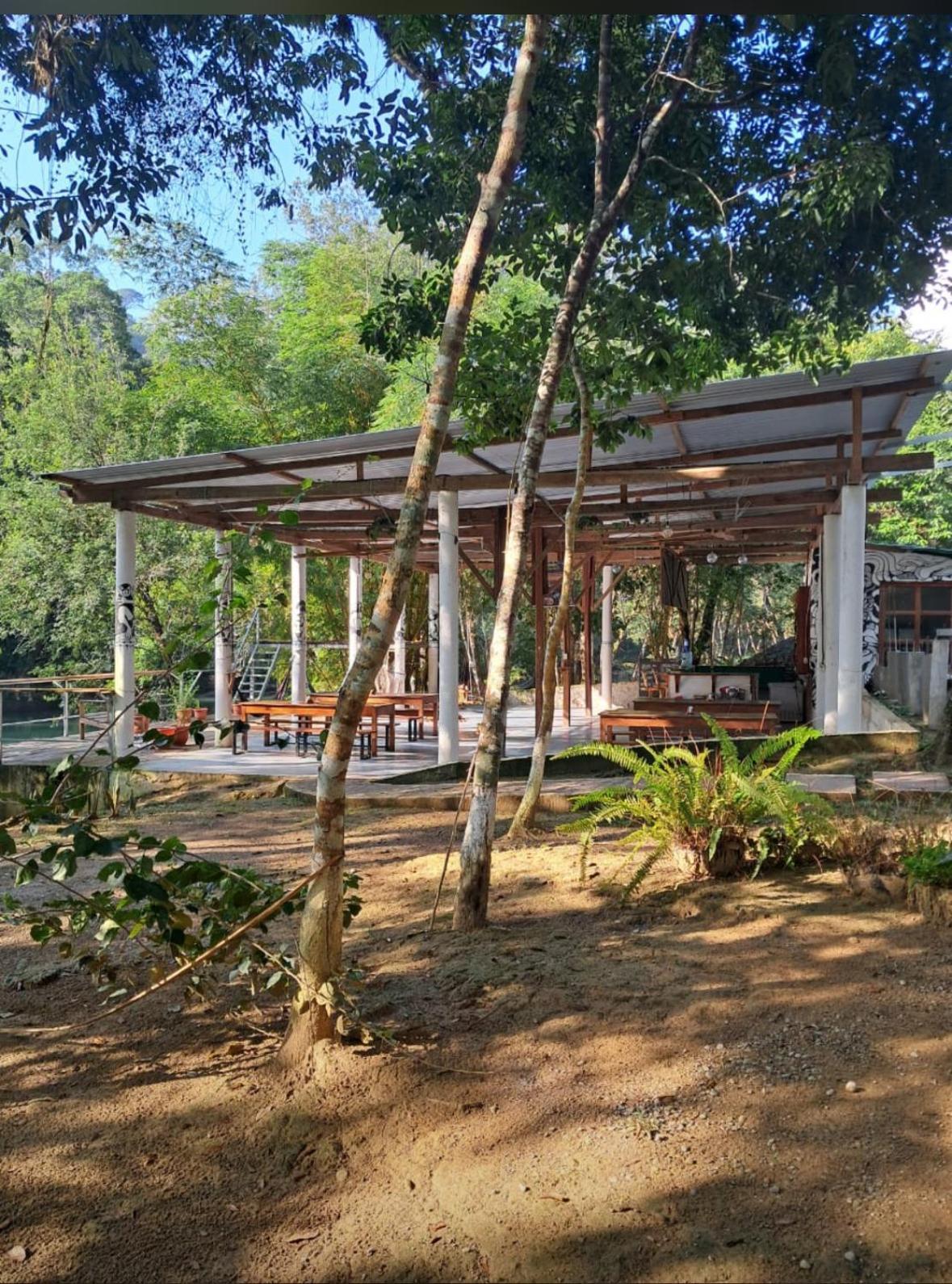 Pachamaya River Hostel Lanquín Esterno foto